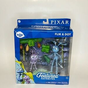Mattel Disney Pixar A Bug's Life Featured Favorites Flik And Dot Figures